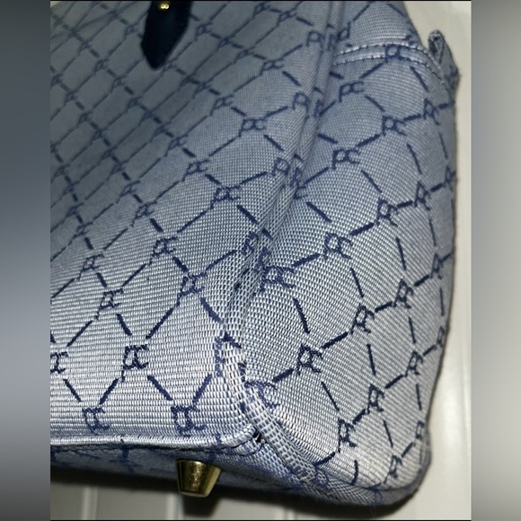 Pierre Cardin Logo Tote, Laptop Pocket, Travel Weekend Bag, Large Purse - Picture 11 of 16